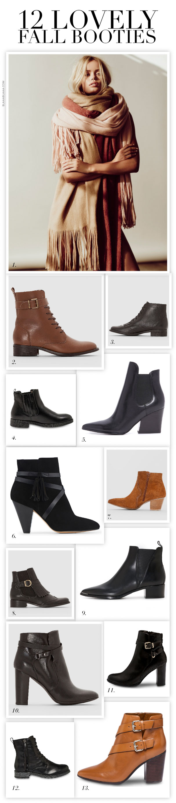 12 Lovely Fall Booties